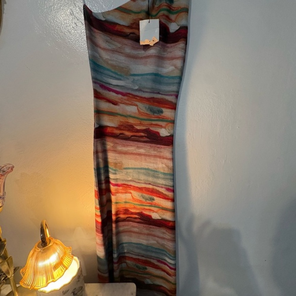 Zara Vibrant One-Shoulder Dress